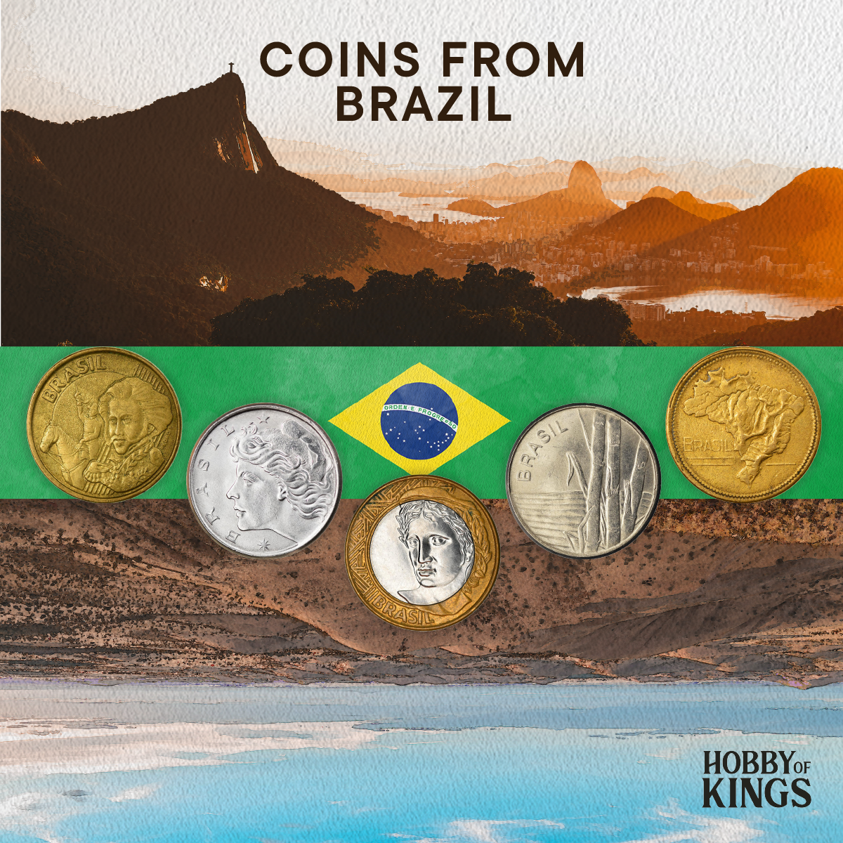 Brazil Coins | Brazilian Currency | Real Cruzeiros Cruzados Brazil Coins | Brazilian Currency | Real Cruzeiros Cruzados