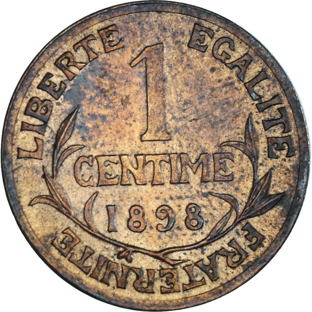 French 1 Centime Coin | Third Republic | KM840 | France | 1898 - 1920