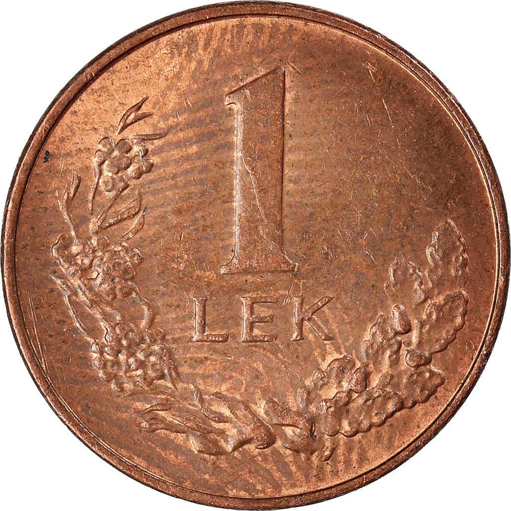 Albanian 1 Lek Coin | Dalmatian Pelican | KM75a | 2008 - 2013