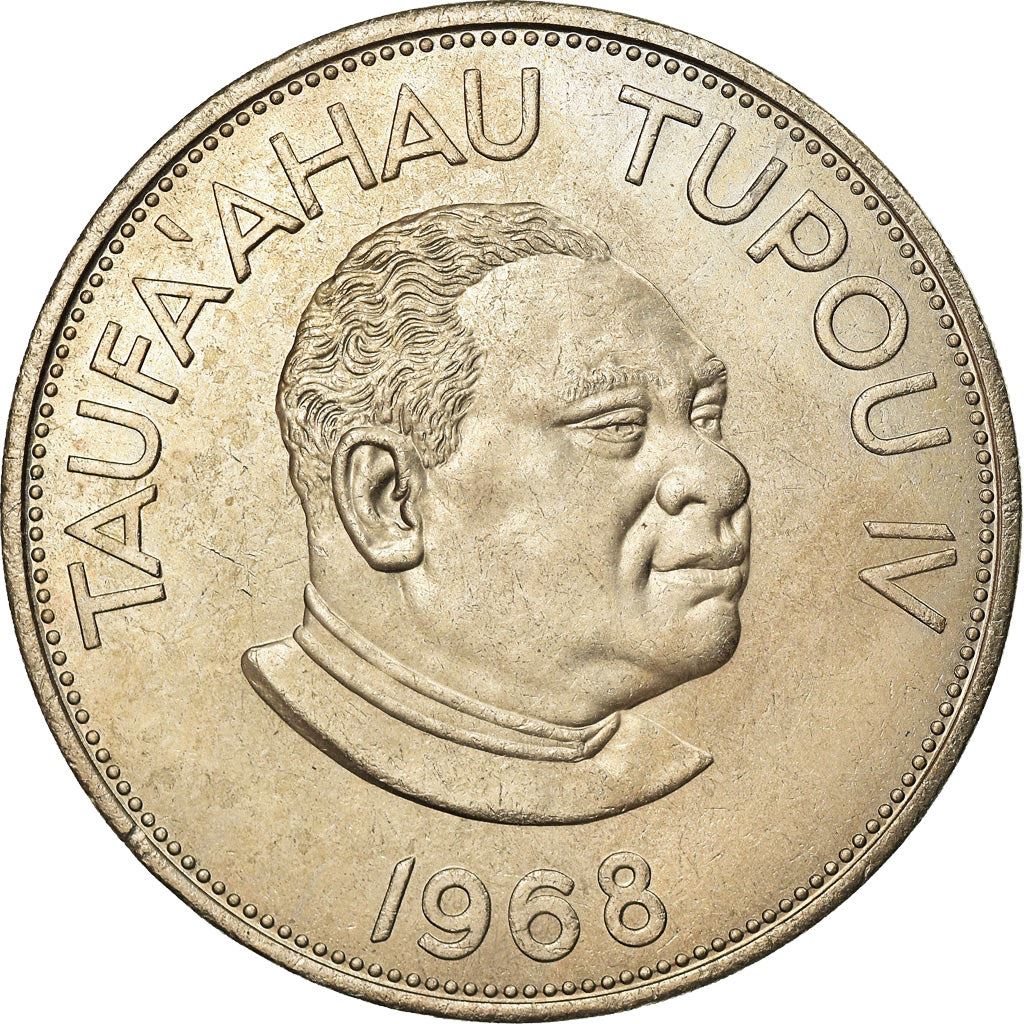 Tonga | 2 Pa'Anga Münze | König Tupou IV | Stern | KM:37 | 1968 - 1974