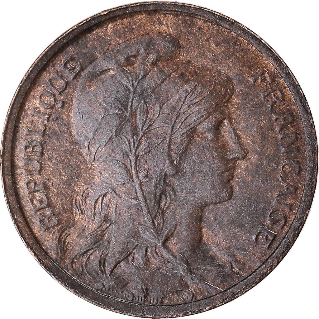 French 1 Centime Coin | Third Republic | KM840 | France | 1898 - 1920
