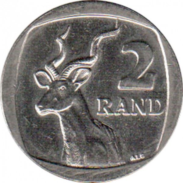 South Africa 2 Rand South Africa - Afrika-Dzonga Coin KM345 2007 - 2019