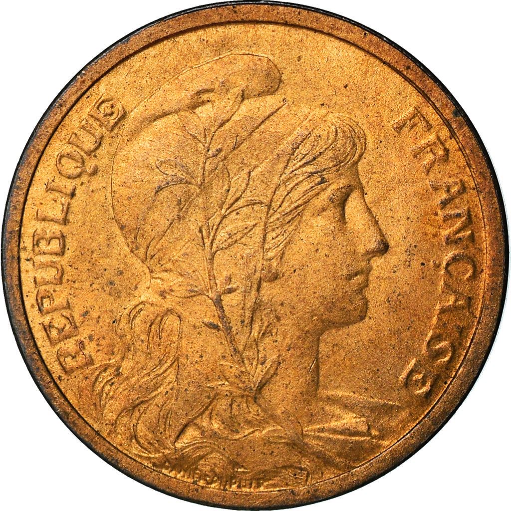 French 1 Centime Coin | Third Republic | KM840 | France | 1898 - 1920