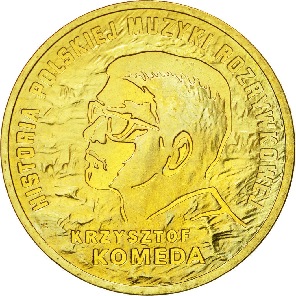 Poland | 2 Zlotys Coin | Krzysztof Komeda | Y:727 | 2010