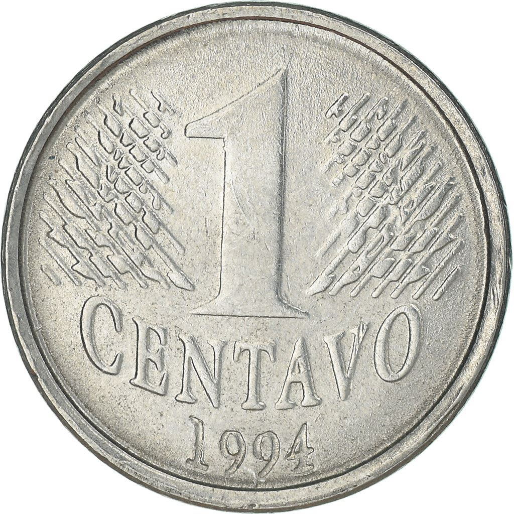 Brazil | 1 Centavo Coin | Effigy of the Republic | Km:631 | 1994 - 1997