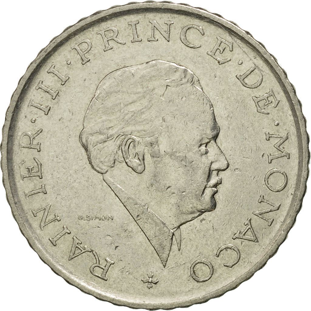 Monaco | 2 Francs Coin | Rainier III | Km:157 | 1979 - 1982