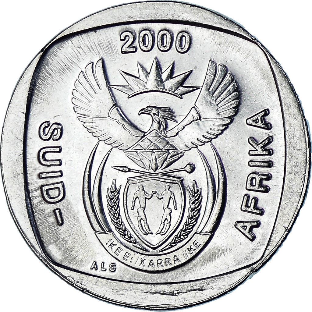 South Africa | 1 Rand Coin | Animals | Springbok | Km:227 | 2000 - 2001