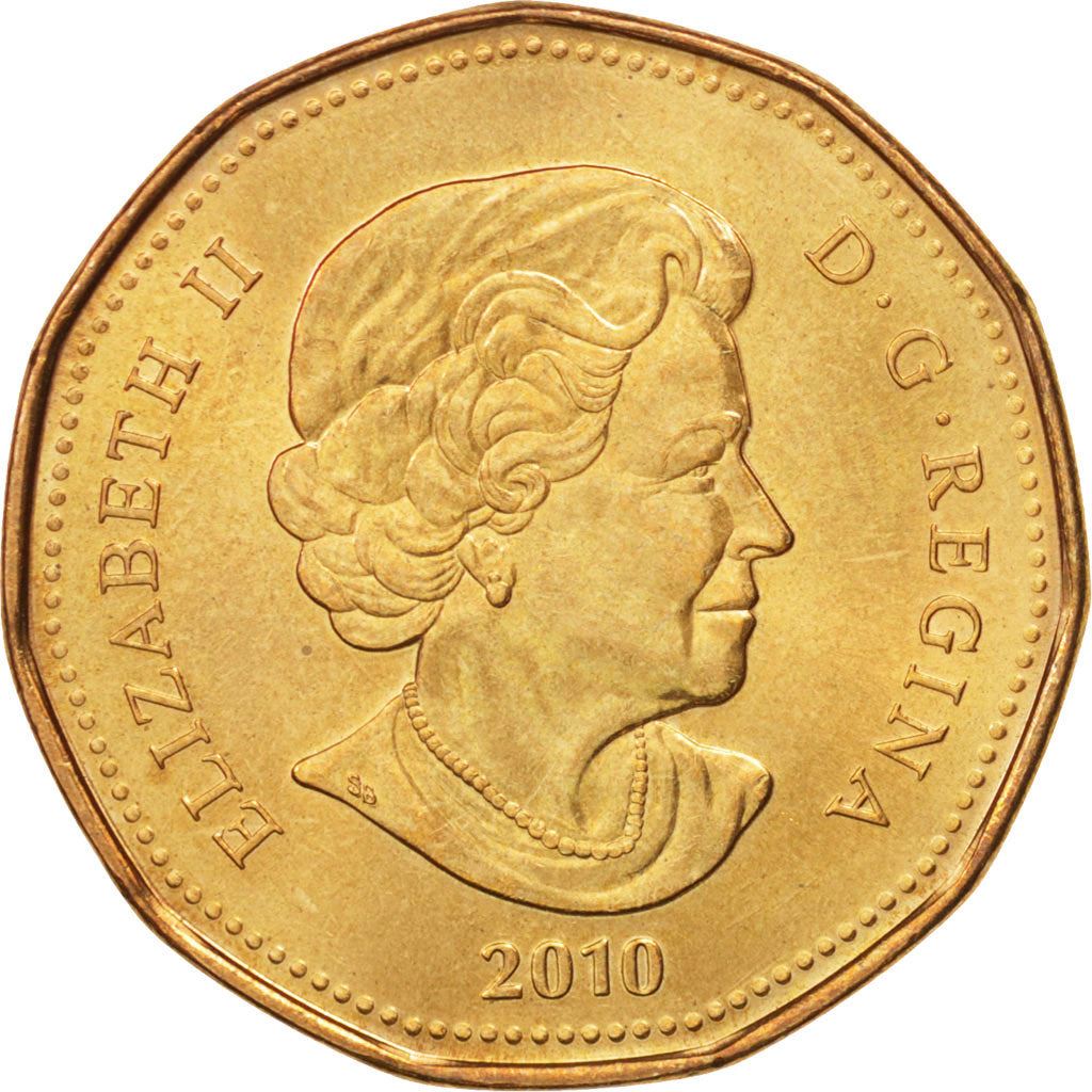 Canada | 1 Dollar Coin | Lucky Loonie | KM:883 | 2010