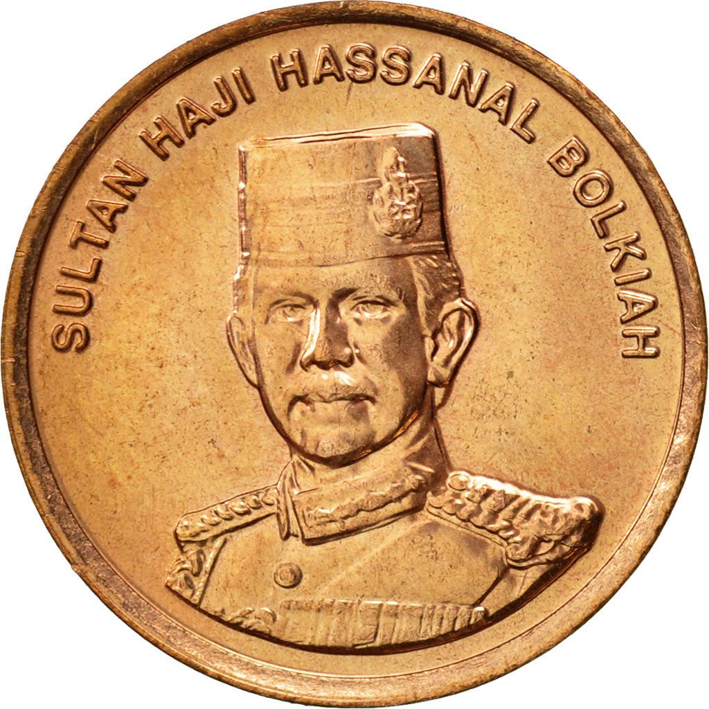 Brunei 1 Sen Coin | Hassanal Bolkiah | KM34 | 1993 - 2006