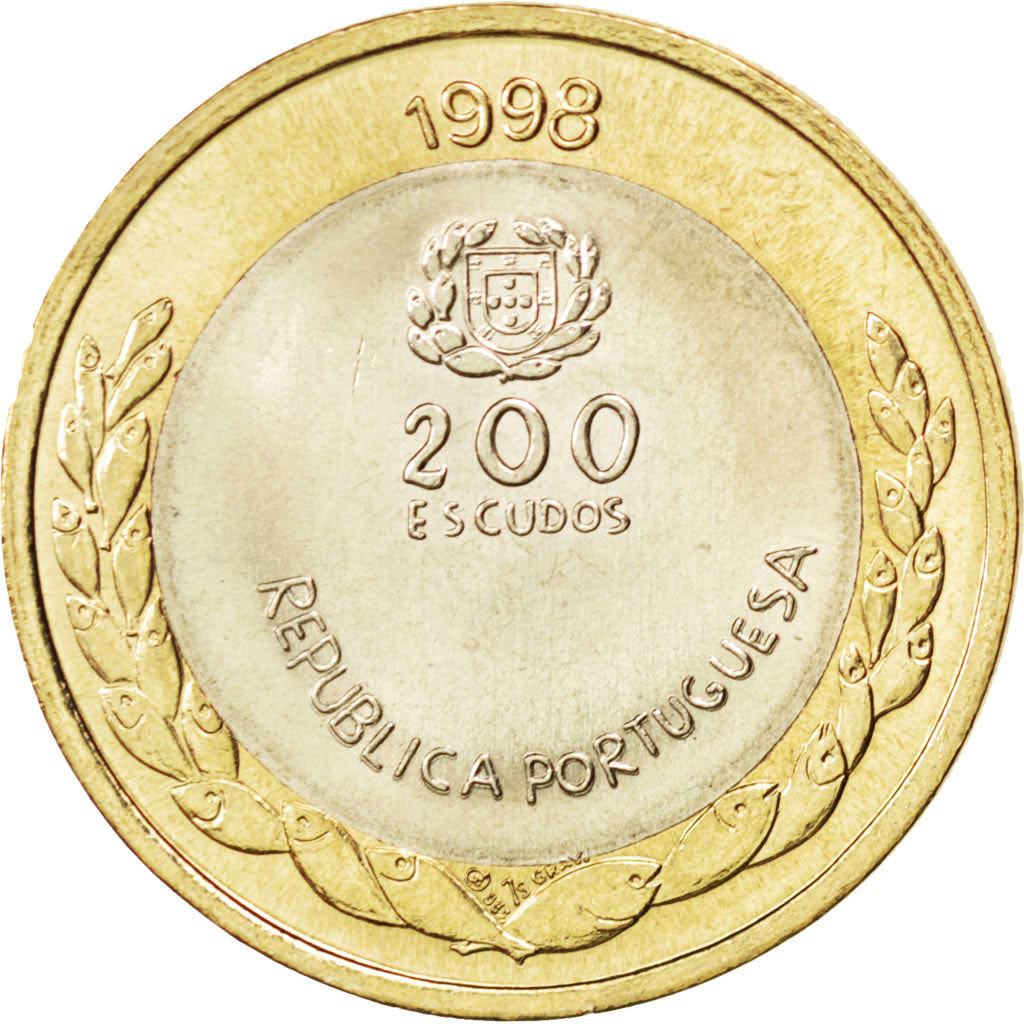Portugal | 200 Escudos Coin | Expo '98 | Km:706 | 1998