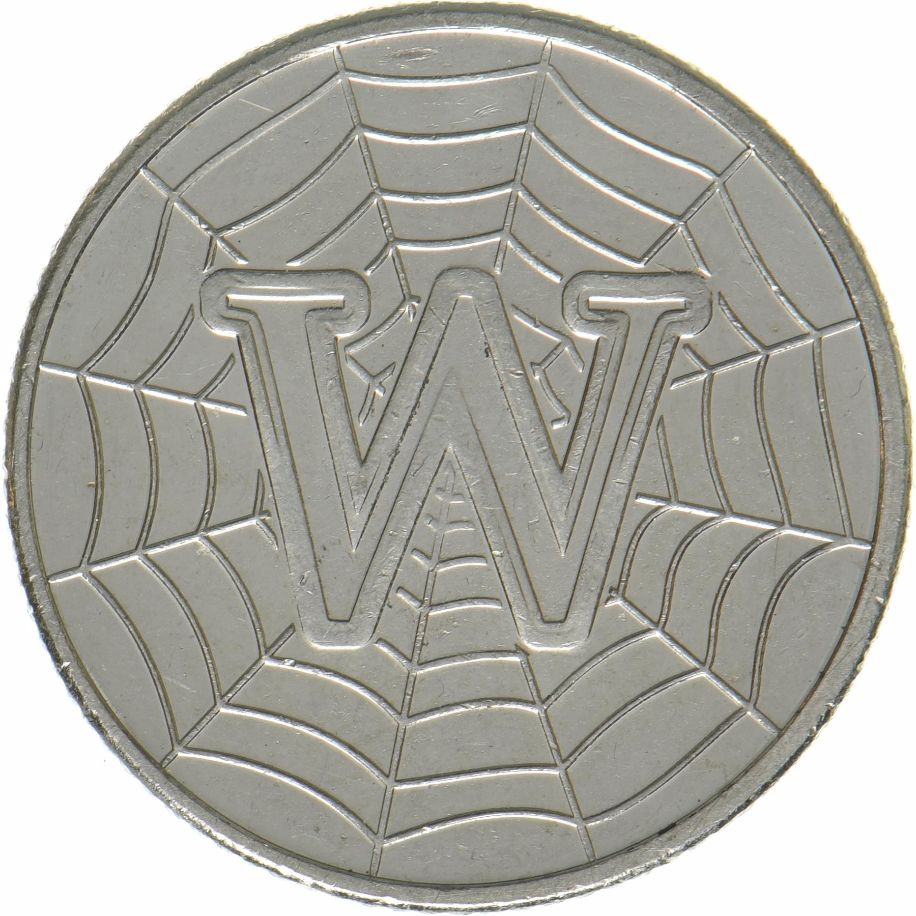 United Kingdom | 10 Pence Coin | World Wide Web | KM:1548 | 2018 - 2019