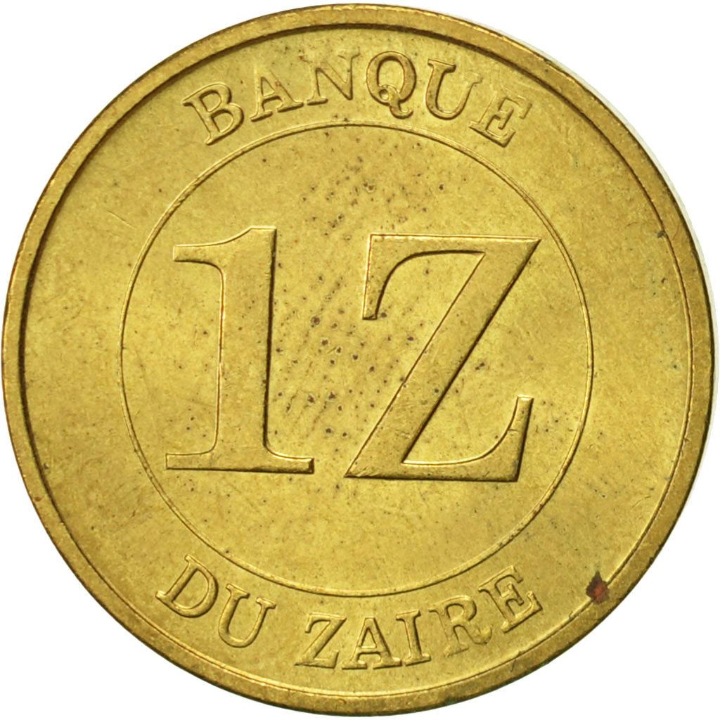 Zaire | 1 Zaire Coin | Mobutu Sese Seko | Km:13 | 1987