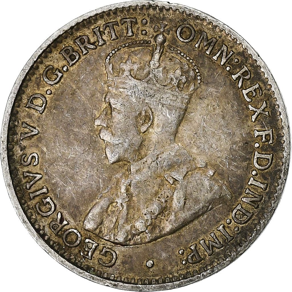 Australia | 3 Pence Coin | George V | Km:24 | 1911 - 1936