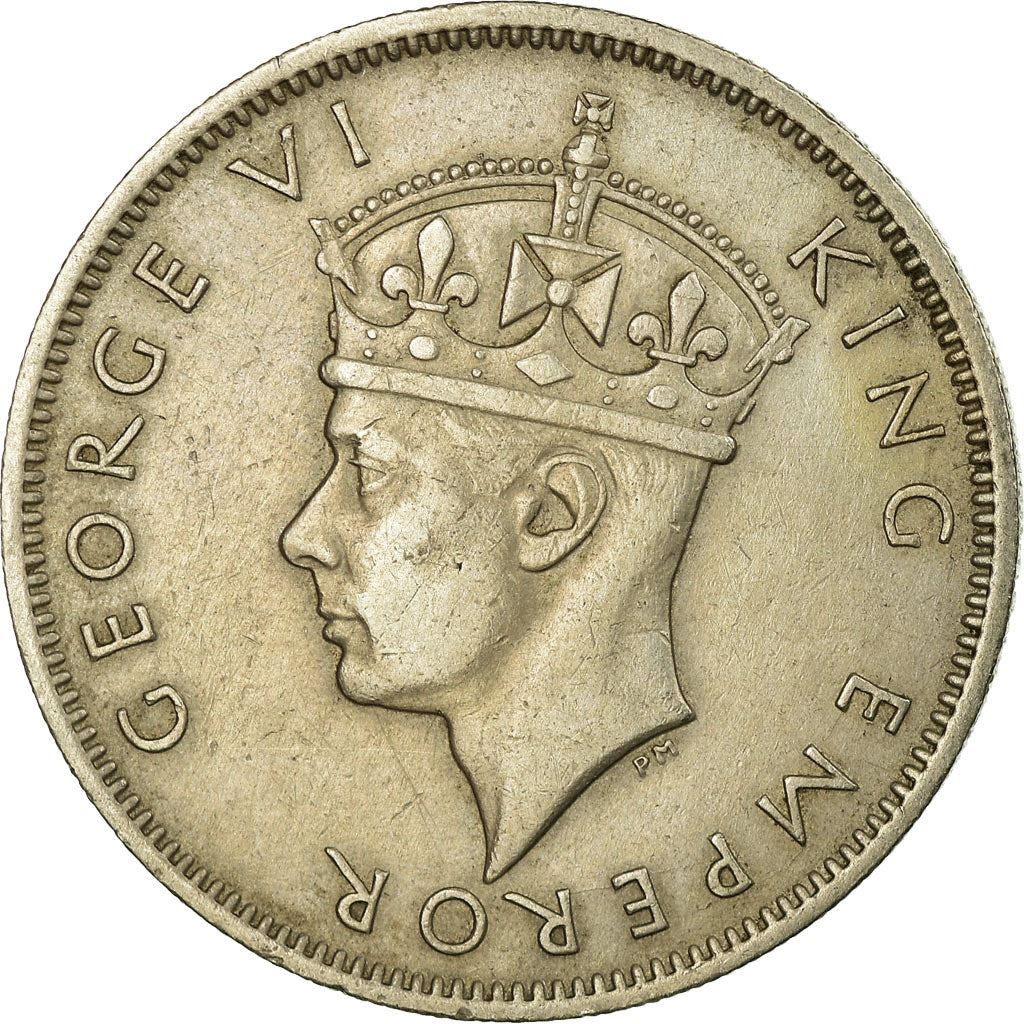 Southern Rhodesia | 2 Shillings Coin | George VI | Antelope | Km:19B | 1947