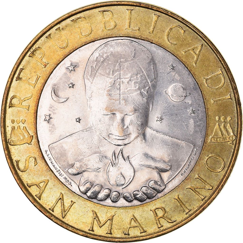 San Marino | 1000 Lire Coin | Barn Swallow | Km:405 | 2000