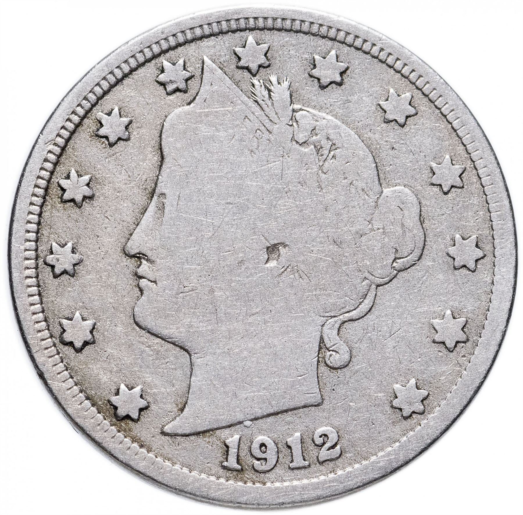 United States | 5 Cents Coin | Liberty | Roman Numeral | KM112 | 1883 - 1913