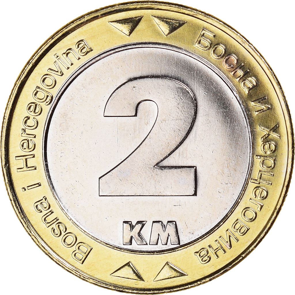 Bosnia and Herzegovina | 2 Konvertibilne Marke Coin | Dove of Peace | Km:119 | 2000 - 2022