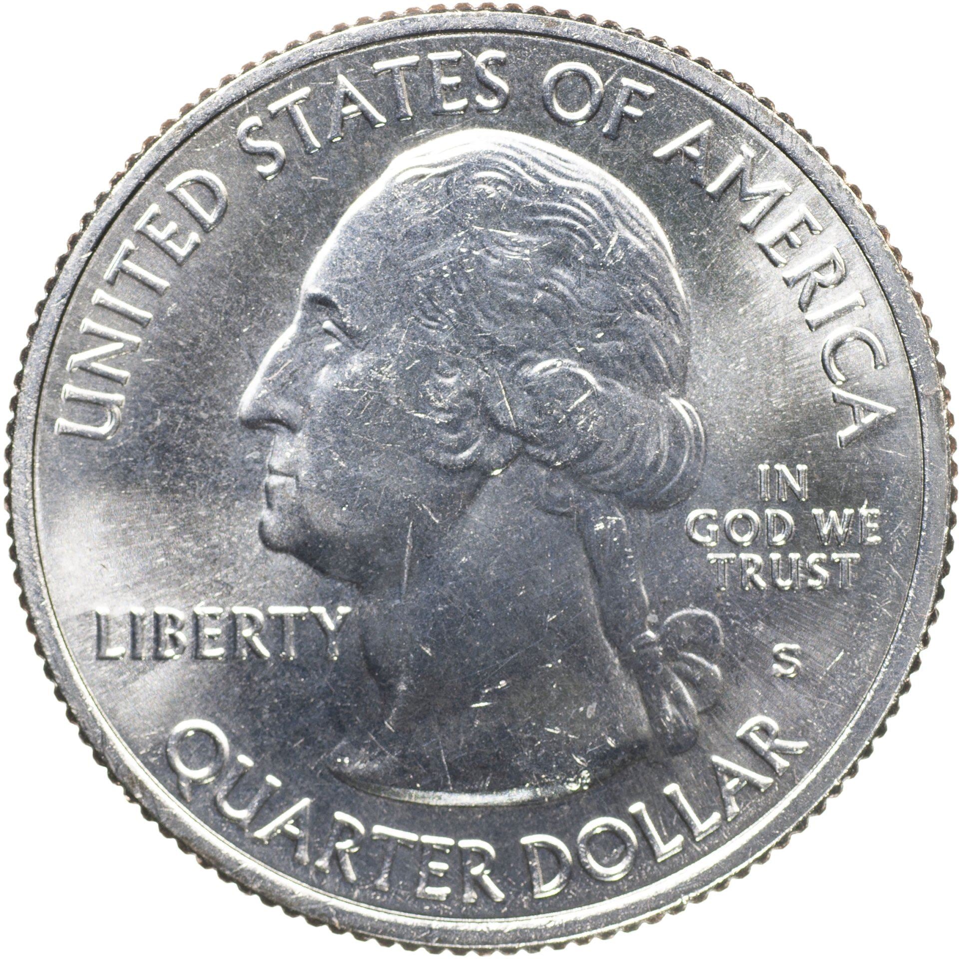 United States | 1/4 Dollar Coin | White Mountain Forest | Km:542 | 2013