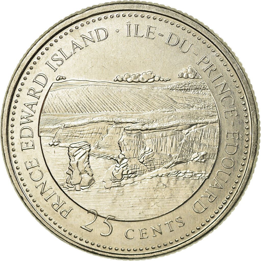 Canada | 25 Cents Coin | Nickel | Cousins Shore | KM:222 | 1992