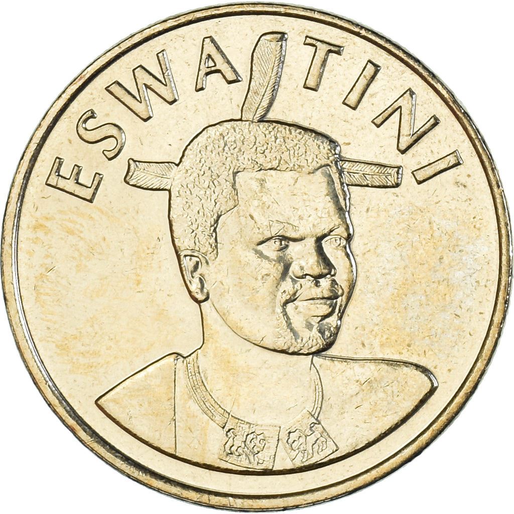 Kingdom of Eswatini | 2 Emalangeni Coin | King Mswati III | Lilies | Km:74 | 2021