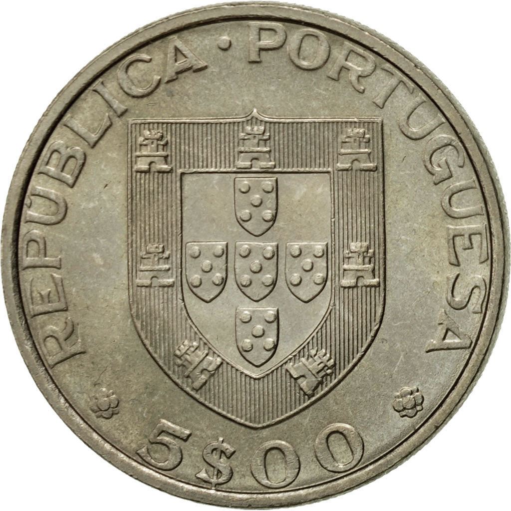 Portugal | 5 Escudos Coin | FAO | Km:618 | 1983