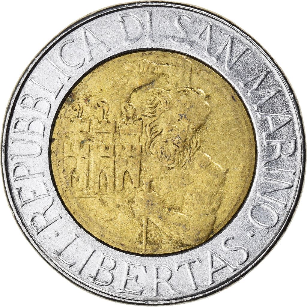 San Marino | 500 Lire Coin | Donna Felicissima | Km:314 | 1994