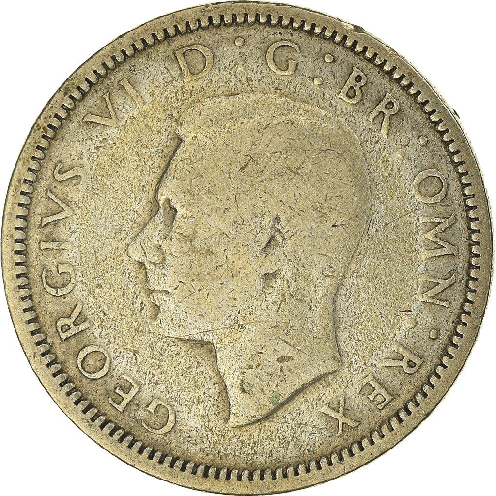 United Kingdom | 6 Pence Coin | George VI | KM:852 | 1937 - 1946