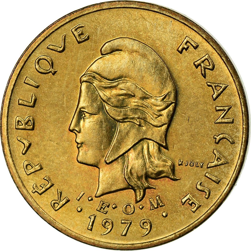 New Hebrides | 1 Franc Coin | Marianne | Frigate Bird | Km:4.2 | 1975 - 1982