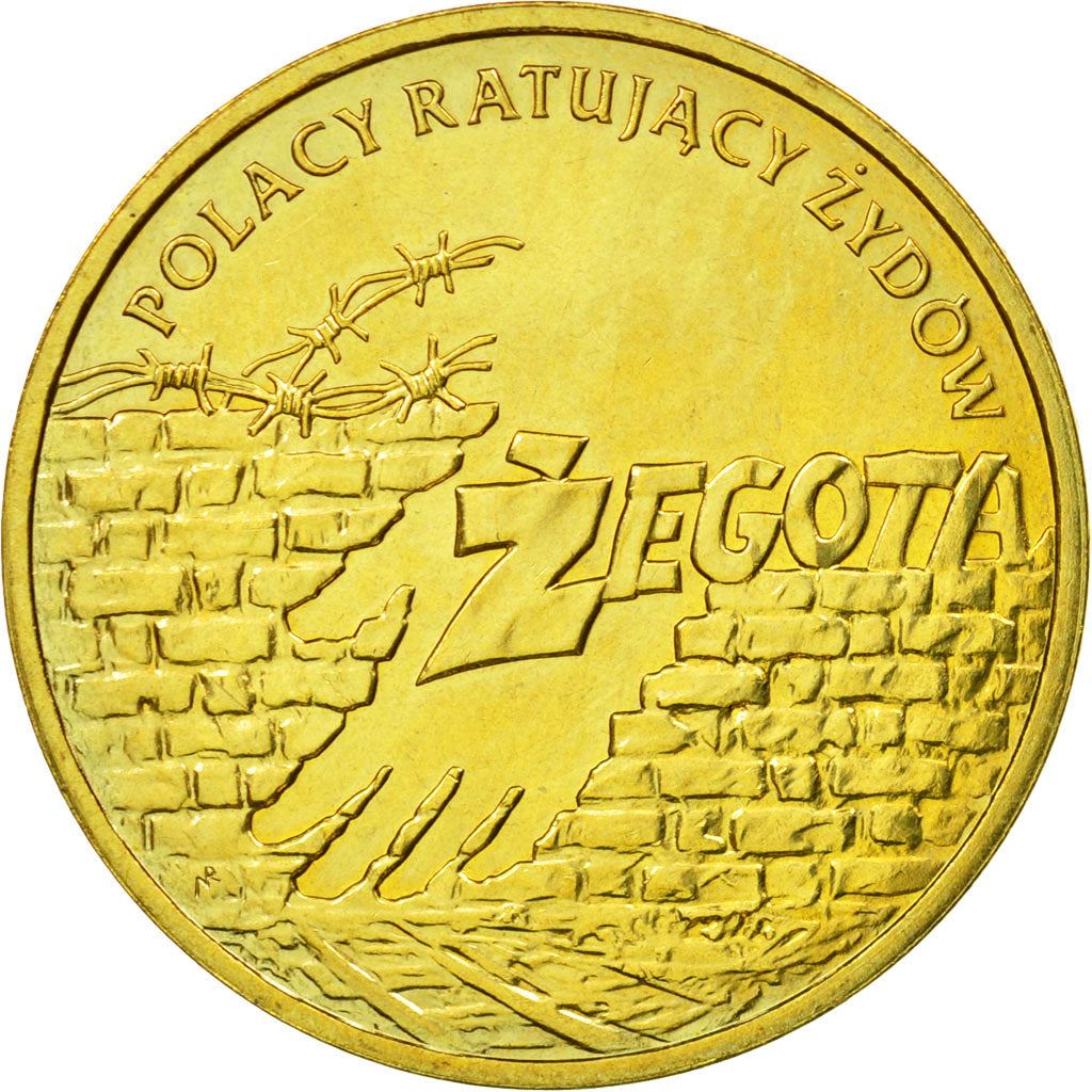 Poland | 2 Zlotys Coin | Żegota Committee | Y:703 | 2009