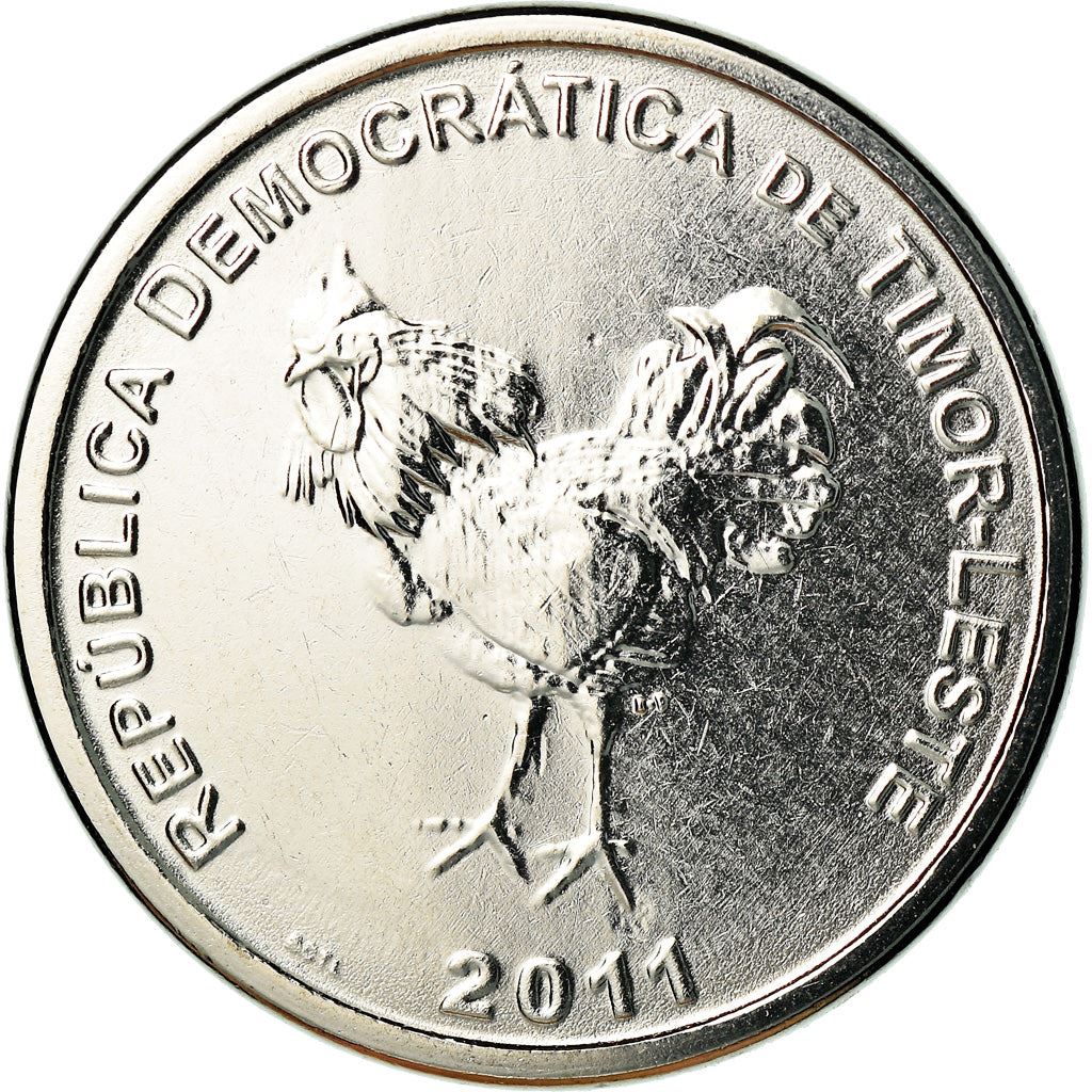 Timor-Leste | 10 Centavos Coin | Rooster | Km:3 | 2003 - 2017
