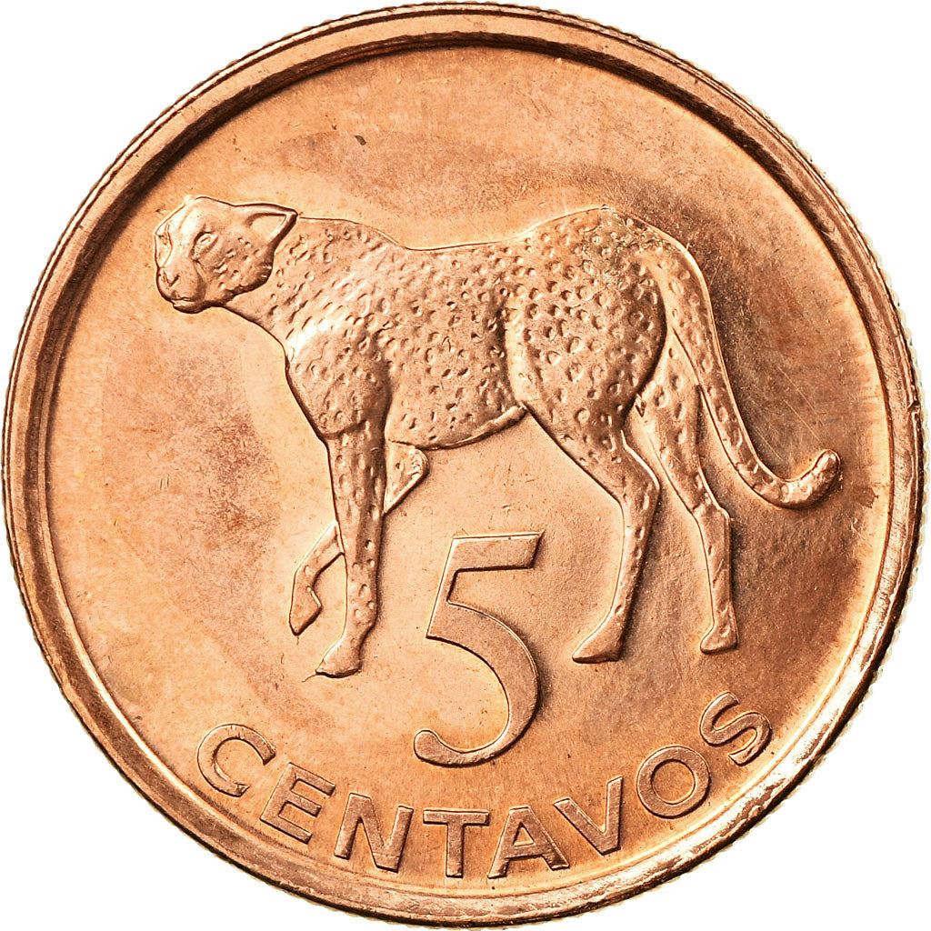 Mozambique 5 Centavos Coin | Cheetah | KM133 | 2006