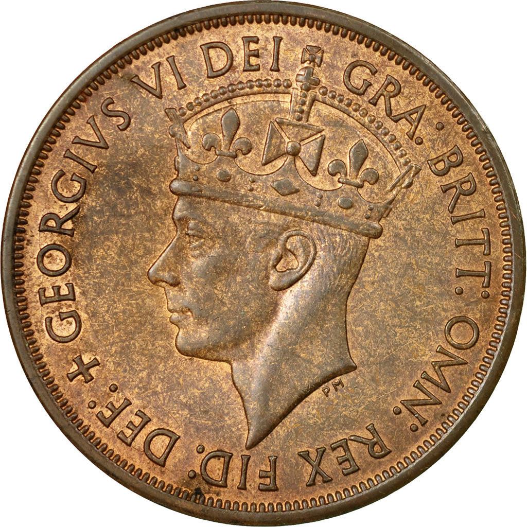 Jersey Coin Islander 1/12 Shilling | King George VI | Liberation | Shield | KM19 | 1949 - 1952