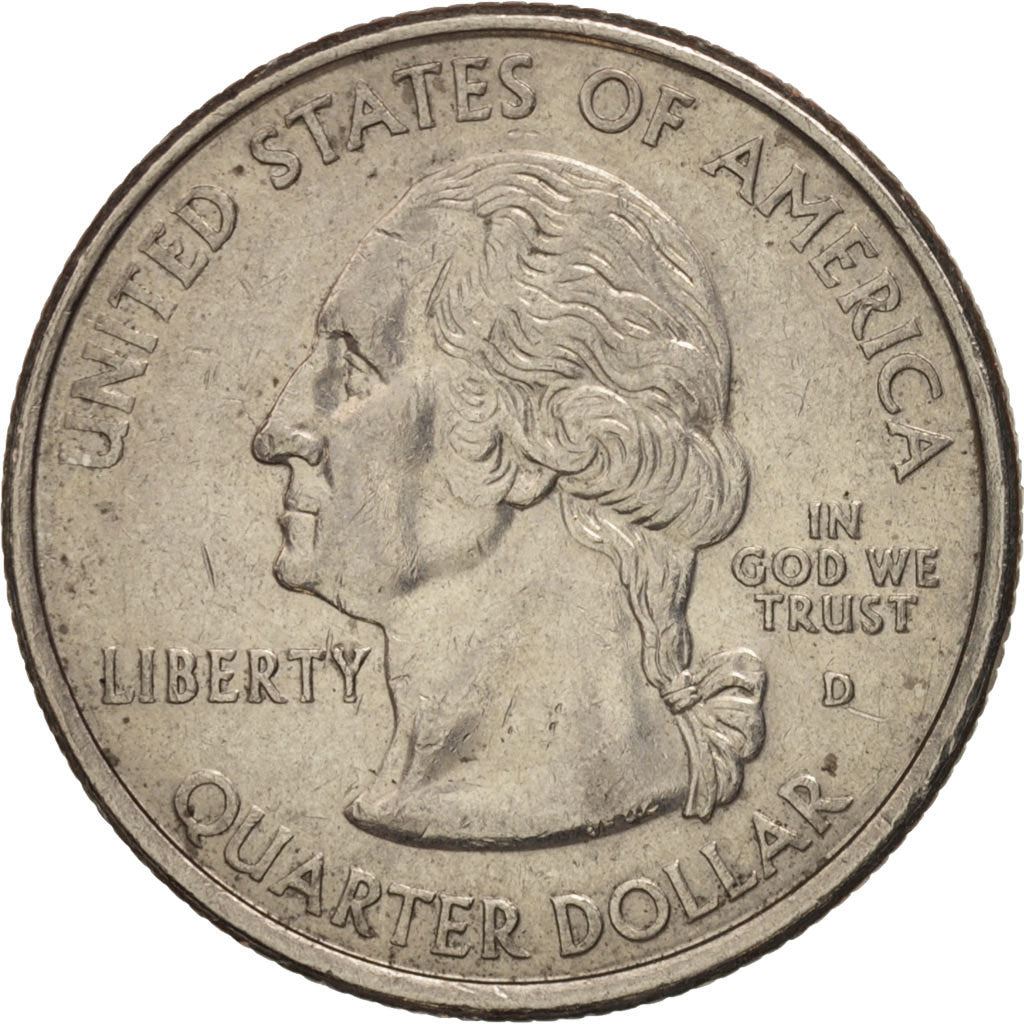 United States | 1/4 Dollar Coin | the stately mansion | Km:322 | 2001
