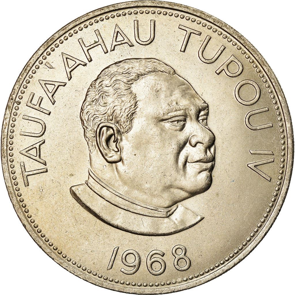 Tonga | 1 Pa'Anga Münze | König Tupou IV | Stern | KM:33 | 1968 - 1974