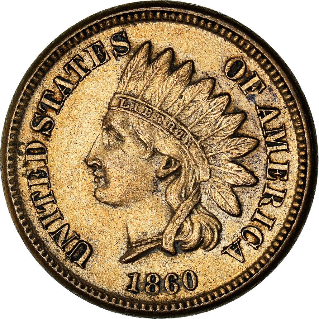 United States | 1 Cent Coin | Lady Liberty | KM90 | 1860 - 1864