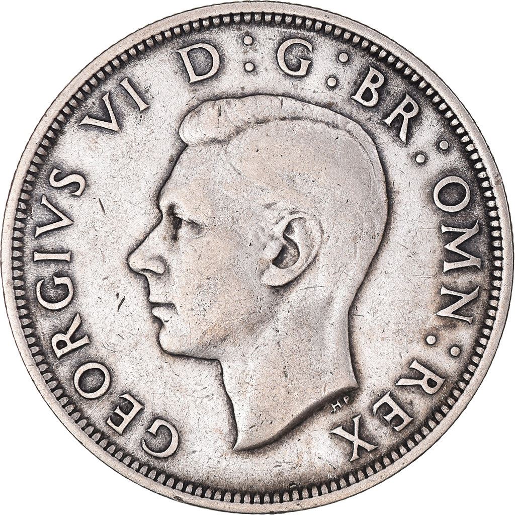United Kingdom | 1/2 Crown Coin | George VI | KM:856 | 1937 - 1946