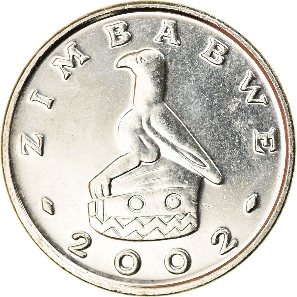 Zimbabwe | 10 Cents Coin | Baobab | Km:3A | 2001 - 2003