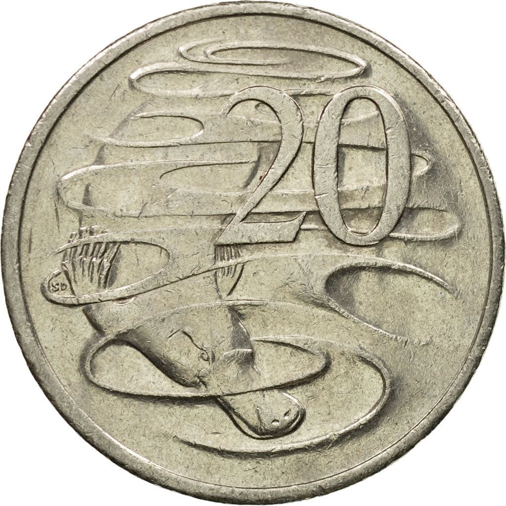 Australia | 20 Cents Coin | Platypus | Km:403 | 1999 - 2019