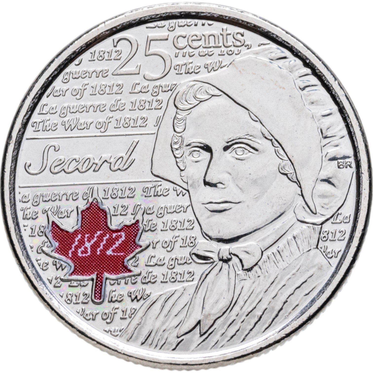 Canada | 25 Cents Coin | Laura Secord | KM:1700a | 2013