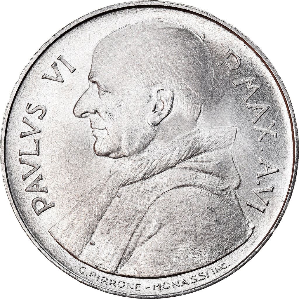 Vatican City | 10 Lire Coin | FAO | Km:103 | 1968