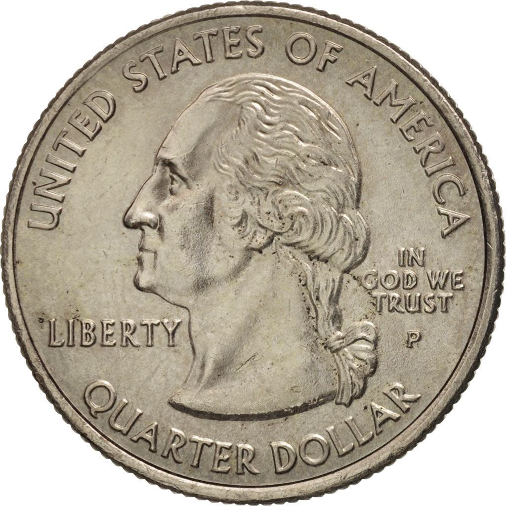 United States | 1/4 Dollar Coin | Washington | Km:397 | 2007