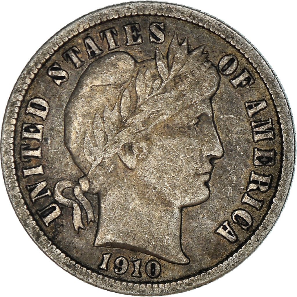 Stati Uniti | 1 moneta da dieci centesimi | Barber Dime | KM:113 | 1892 - 1916