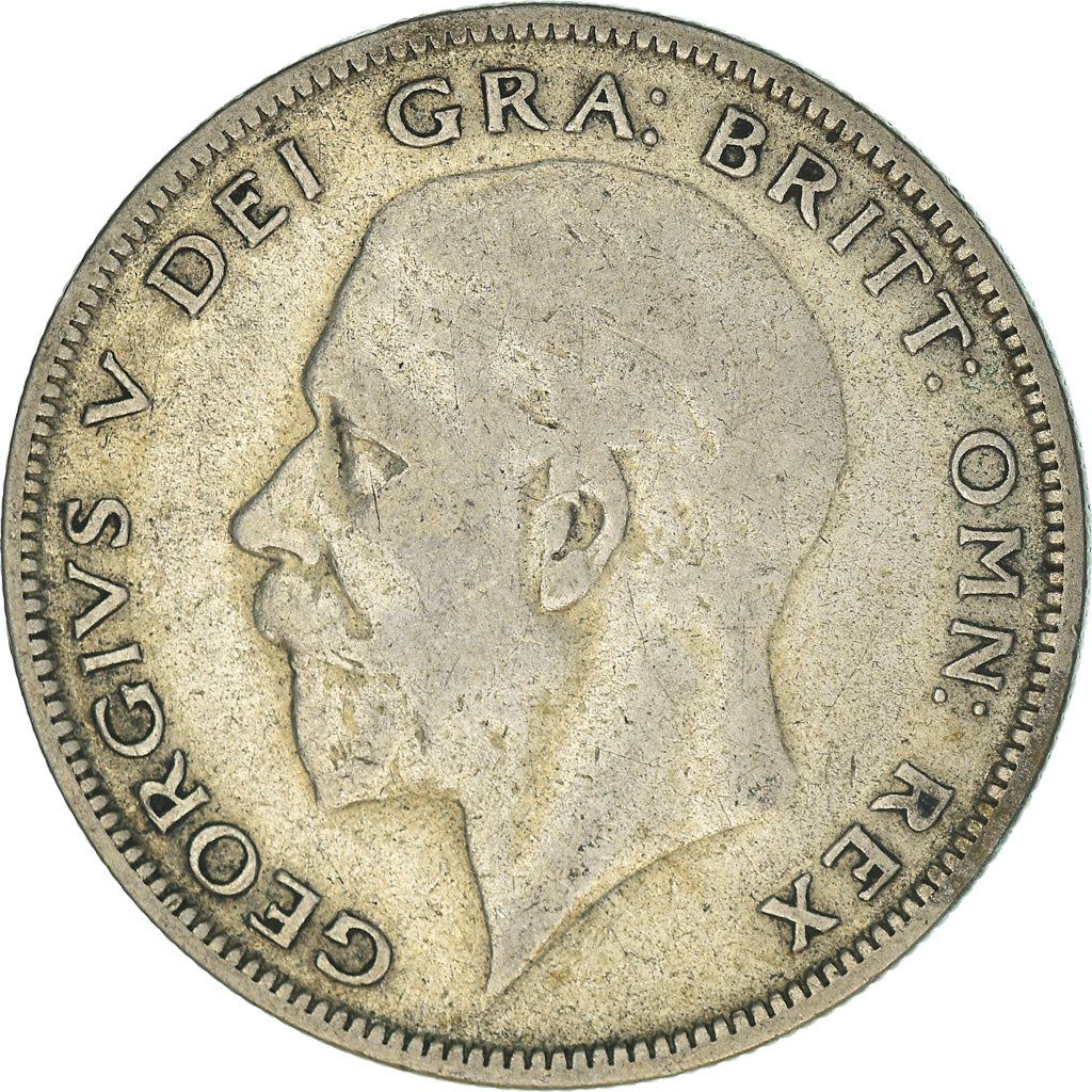 United Kingdom | 1/2 Crown Coin | George V | KM:835 | 1927 - 1936
