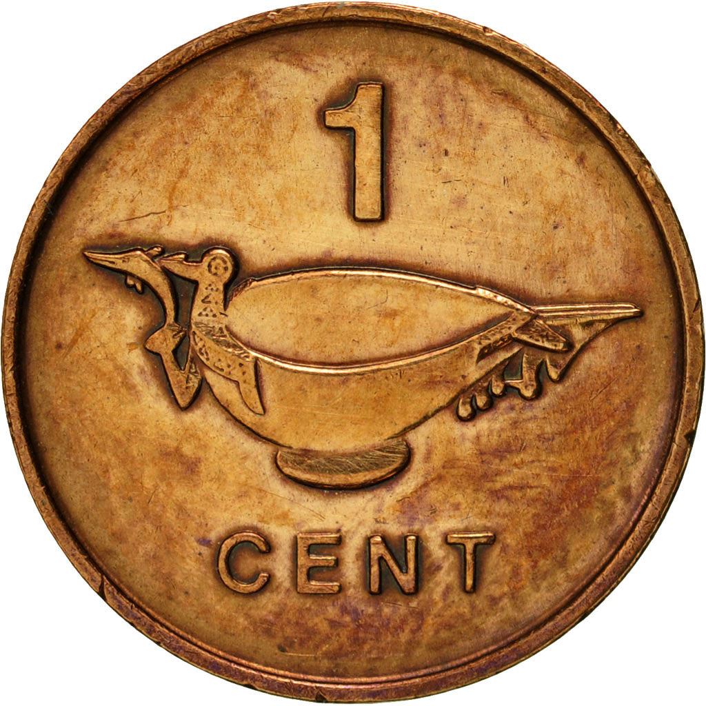 Solomon Islands | 1 Cent Coin | Elizabeth II | Food Bowl | Km:1 | 1977 - 1983
