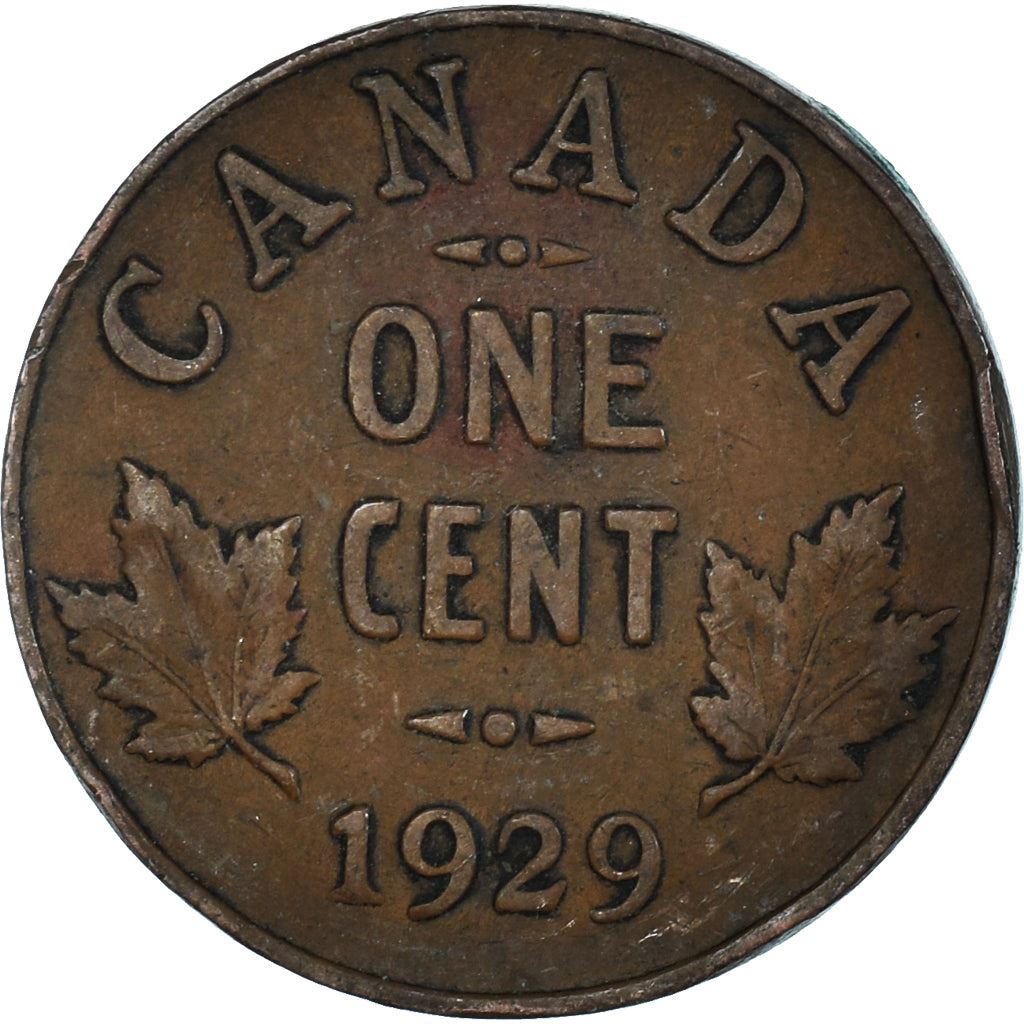 Canada | 1 Cent Coin | Bronze | KM:28 | 1920-1936
