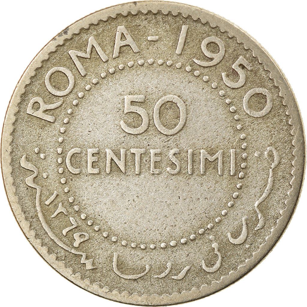 Somalia | 50 Centesimi Coin | Leopard | Km:4 | 1950