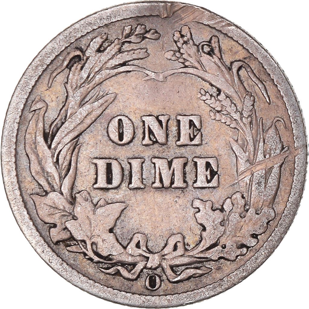 Stati Uniti | 1 moneta da dieci centesimi | Barber Dime | KM:113 | 1892 - 1916
