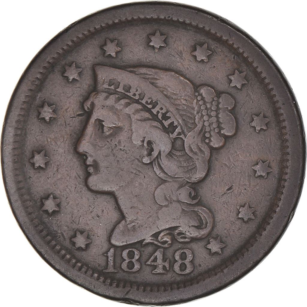 United States | 1 Cent Coin | Lady Liberty | KM67 | 1839 - 1857
