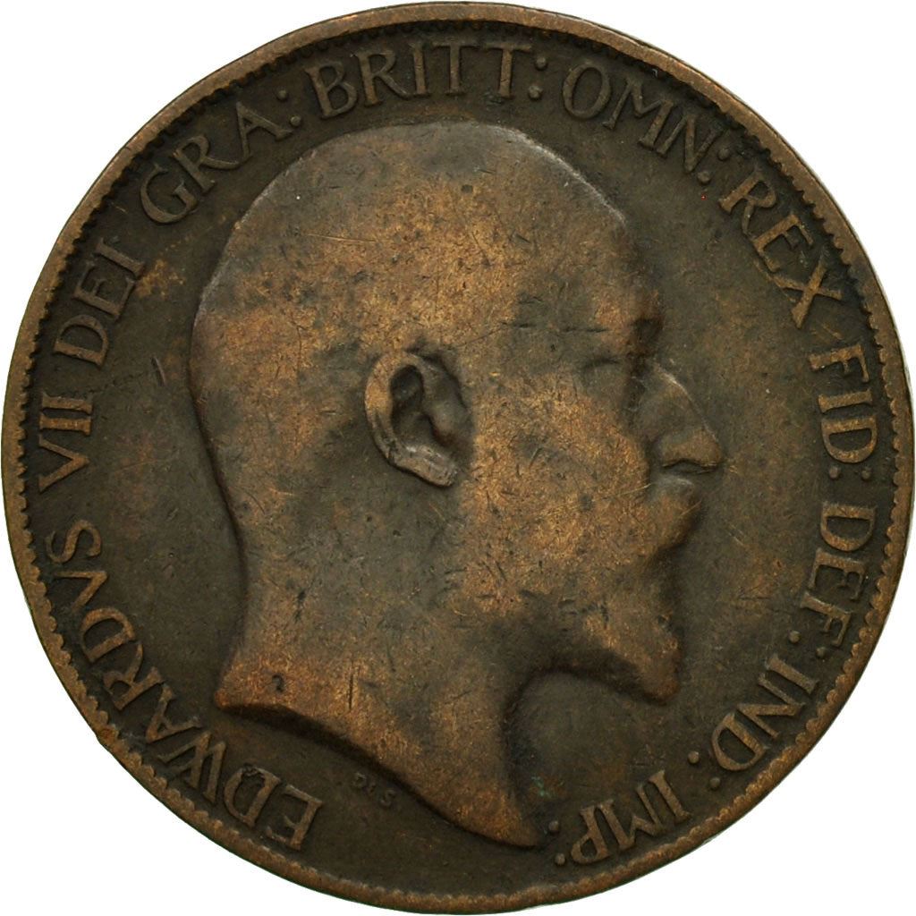 United Kingdom | 1/2 Penny Coin | Edward VII | Km:793 | 1902 - 1910