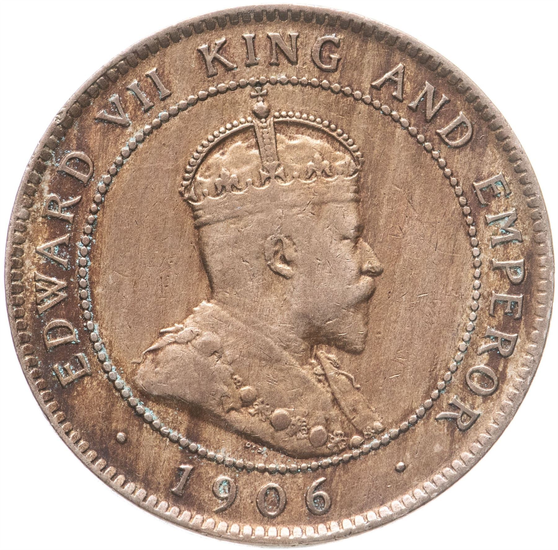 Jamaica Coin | 1 Penny Coin | Edward VII | KM23 | 1904 - 1910
